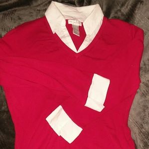 Ladies Size L Worthington Sweater